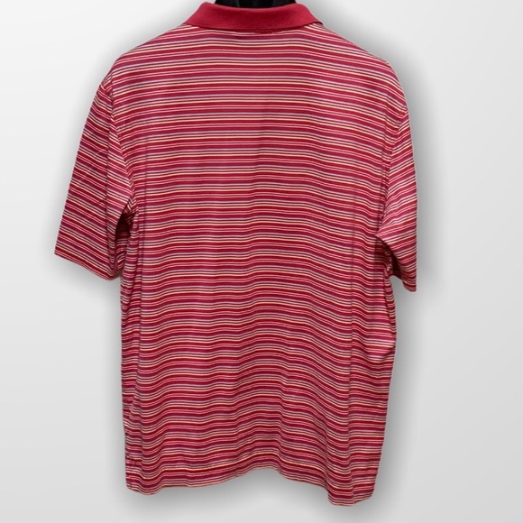 Bobby Jones Men’s Size XL Short Sleeve Striped Polo Shirt - Picture 4 of 9